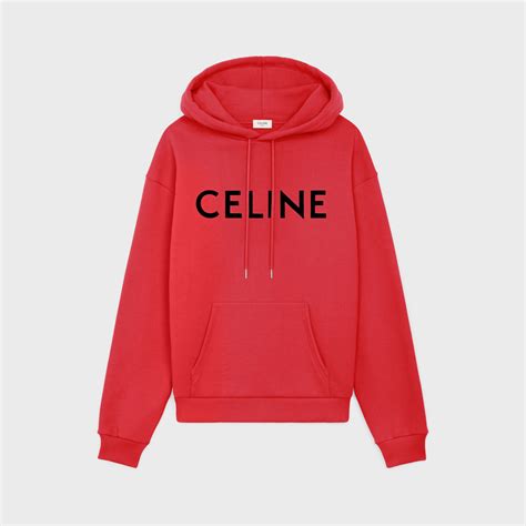 celine hoodie red|celine hoodie for sale.